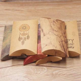 Feiluan Mutli style gift package pillow box kraft halloween designs pi_1